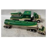 2 B P Oil Plastic Model Semi Trucks
