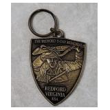 Bedford Virginia D-day Memorial Keychain