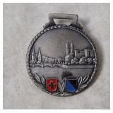 Vintage Swiss Zurich Souvenir Medal