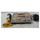 20 Bin Parts Organzer & Dewalt Work Light