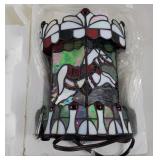 Tiffany Style Stained Glass Carousel Accent Lamp