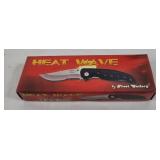 New Frost Cutlery Heat Wave Folding Knife