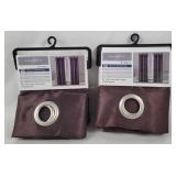 2 New 2pk Manhattan Heights Curtains