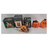 Lot Of Vintage Halloween Decorations