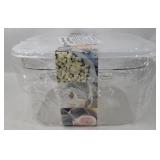 New Everie Clear Plastic Salad Container