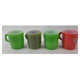 Vintage Anchor Hocking Fire King Mugs