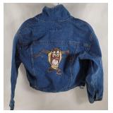 Great Land Blue Jean Jackey W/ Taz Graphic