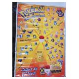 1999 Pokï¿½mon Big Kids Meal Toy Advertising Poster