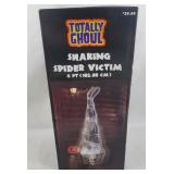 Totally Ghoul Shaking Spider Victim Dï¿½cor