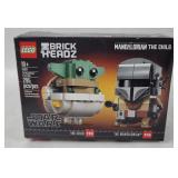 Star Wars Brick Heads Mandalorian The Child Set