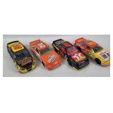 4 Diecast Nascar vehicles