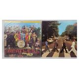 The Beatles - Abbey Road & SGT Pepper LPs