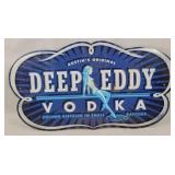 Austins Original Deep Eddy Vodka Metal Sign
