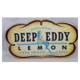 Austins Deep Eddy Lemon Vodka Metal Sign