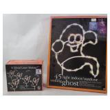 Light-Up Smiling Ghost & Lawn Stakes Dï¿½cor