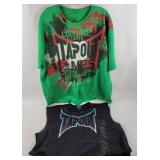 2 Tapout Graphic T-Shirts XXL