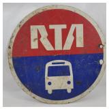 Double Sided Metal 12' RTA Sign