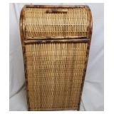 25" Tall Wicker Hamper