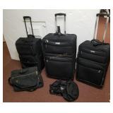 2 Kenneth Cole Reaction Rolling Luggage & More