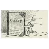 US Pop Art  Ink on Paper John T McCutcheon