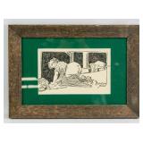 Ink on Paper Pop Art Signed Pipinus