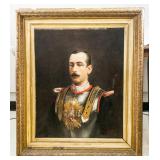 European Oil on Canvas Portrait Dated 1890