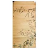 Liu Wen Chinese Watercolor on Paper