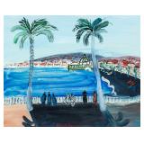 French Impressionist Mixed Media Signed Raoul Dufy