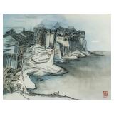 Canadian Watercolor Signed Dianne Pilcher