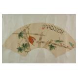 Ju Lian 1828-1904 Chinese Watercolor Roll