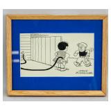 US Pop Art Ink on Paper Signed Ernie Bushmiller