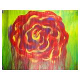 Cy Twombly US Mixed Media on Canvas Abstract