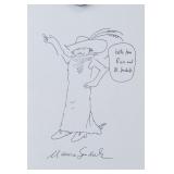 American Pop Art Ink Signed Maurice Sendak