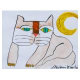 Brazilian Pop Art Acrylic Signed Aldemir Martins