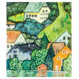 Austrian Art Nouveau OOC Signed GUSTAV KLIMT