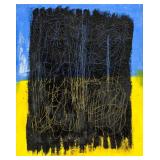 German-French Lyrical Abstraction OOC Hans Hartung