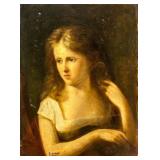 Belgian Symbolist OOB Signed FERNAND KHNOPFF