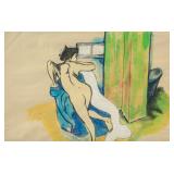 French Post-Impressionist Mixed Suzanne Valadon