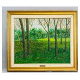 Pilar Segura Spanish b. 1930 Oil on Canvas