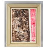 American Abstract OOC Signed Barnett Newman