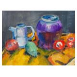 Wang Qingming Chinese Watercolor C.1981