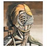 French Surrealist Gouache Signed YVES TANGUY