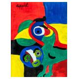 Dutch Abstract Expressionist OOC Karel Appel