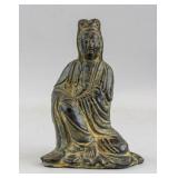 Chinese Pottery Guanyin Statue
