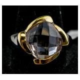 5.9 ct Pink Amethyst Ring RV $100