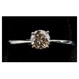 10K White Gold 0.5 ct Diamond Ring CRV$ 2200
