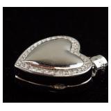 Sterling Silver Locket Pendant RV $240