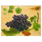 A.F. King American Oil on Canvas Grapes