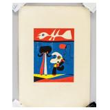 Joan Miro Spanish Surrealist EA Lithograph Paper