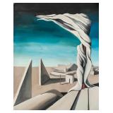 Yves Tanguy French Surrealist Gouache on Paper